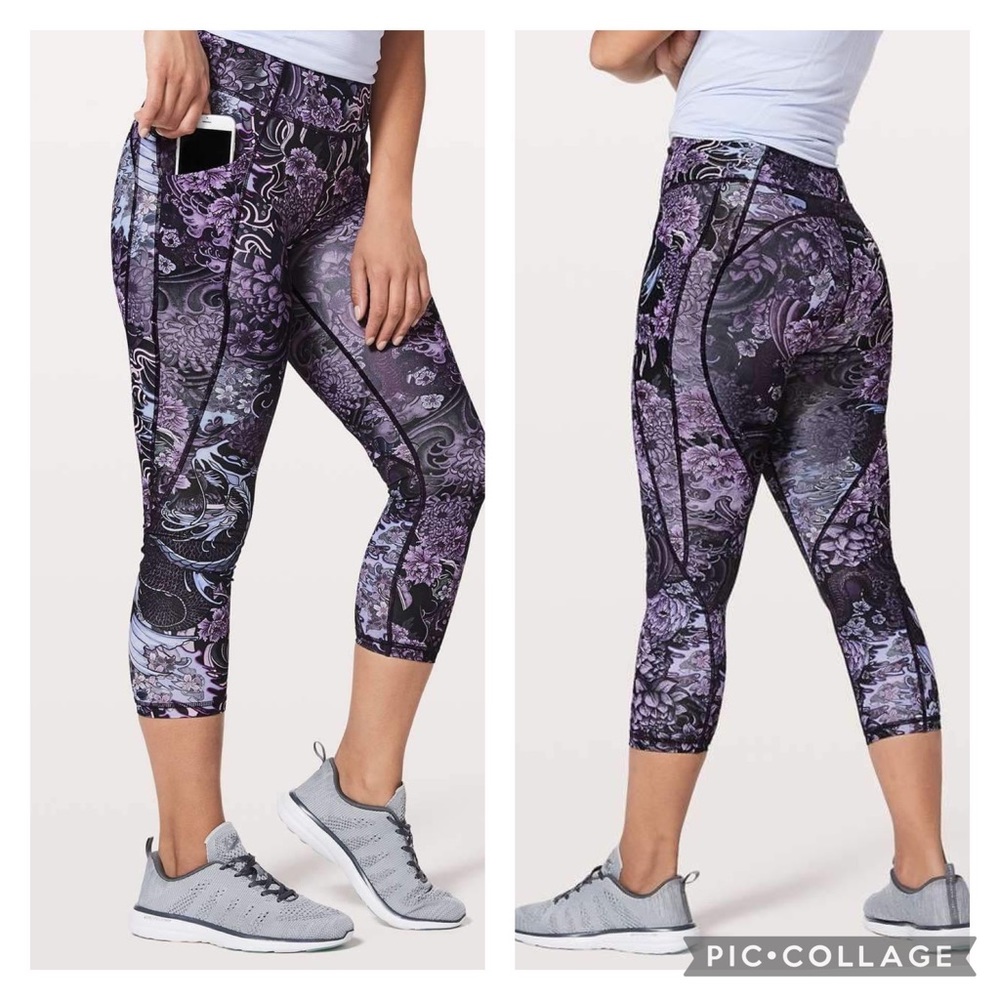Lululemon Time To Sweat Crop *23” Size 4